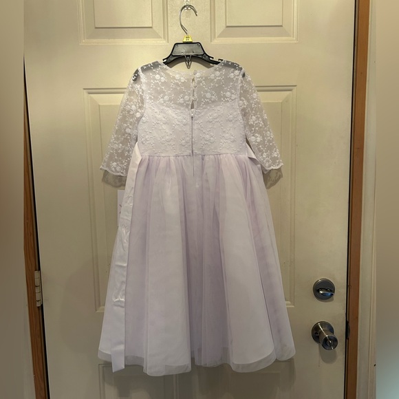 NWTs Girls Bonnie Jean 6x Elegant White First Communion Dress
